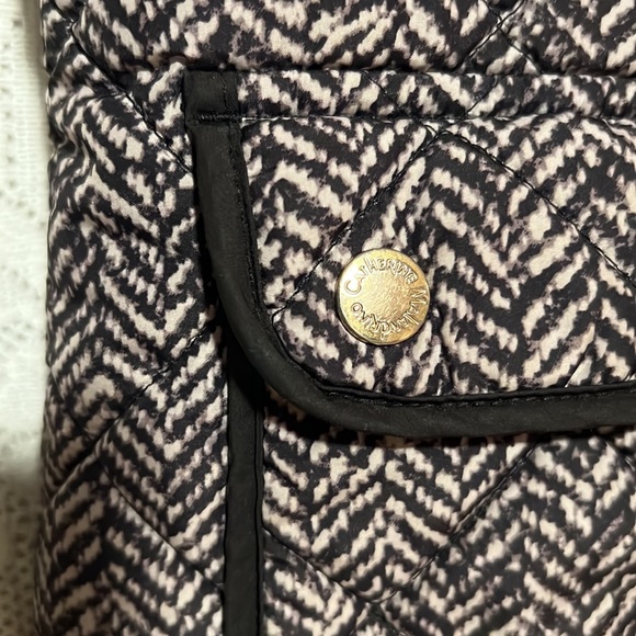 Catherine Malandrino Quilted Herringbone Vest - Picture 3 of 4